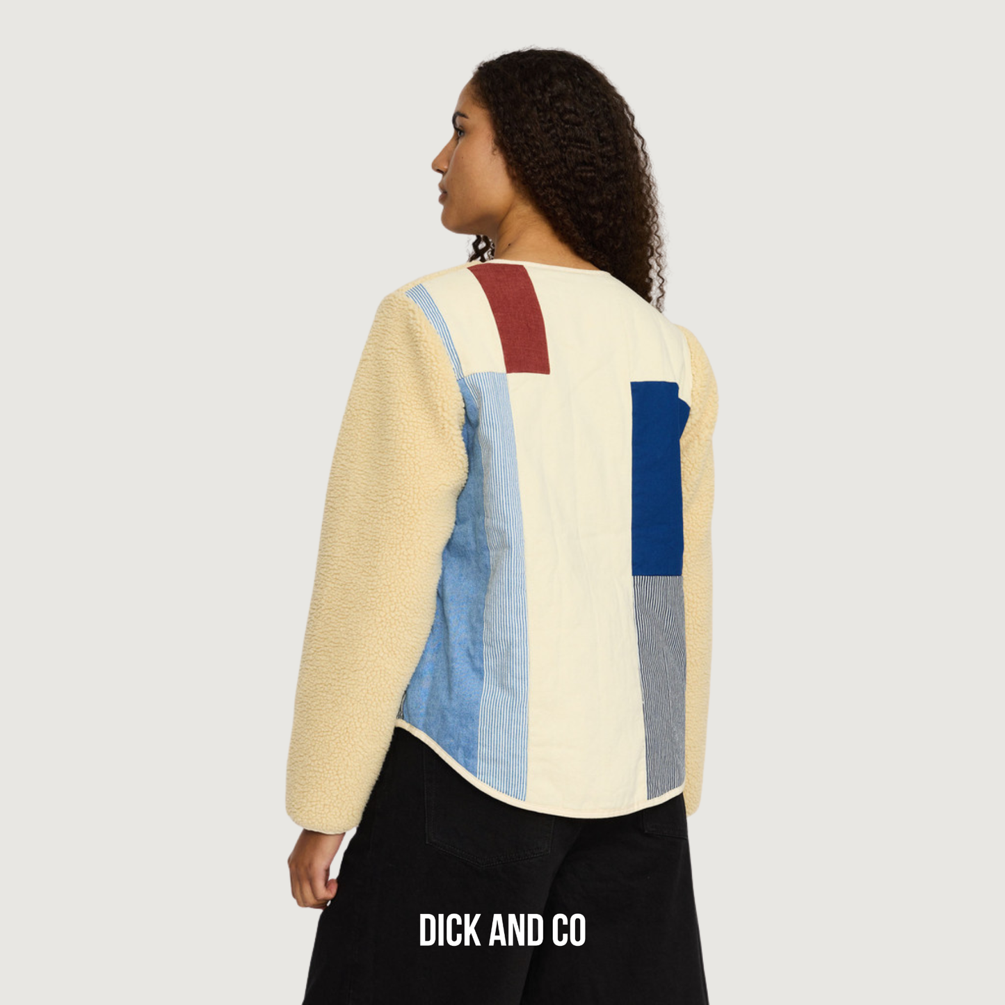 77359 Teddy Block Jacket