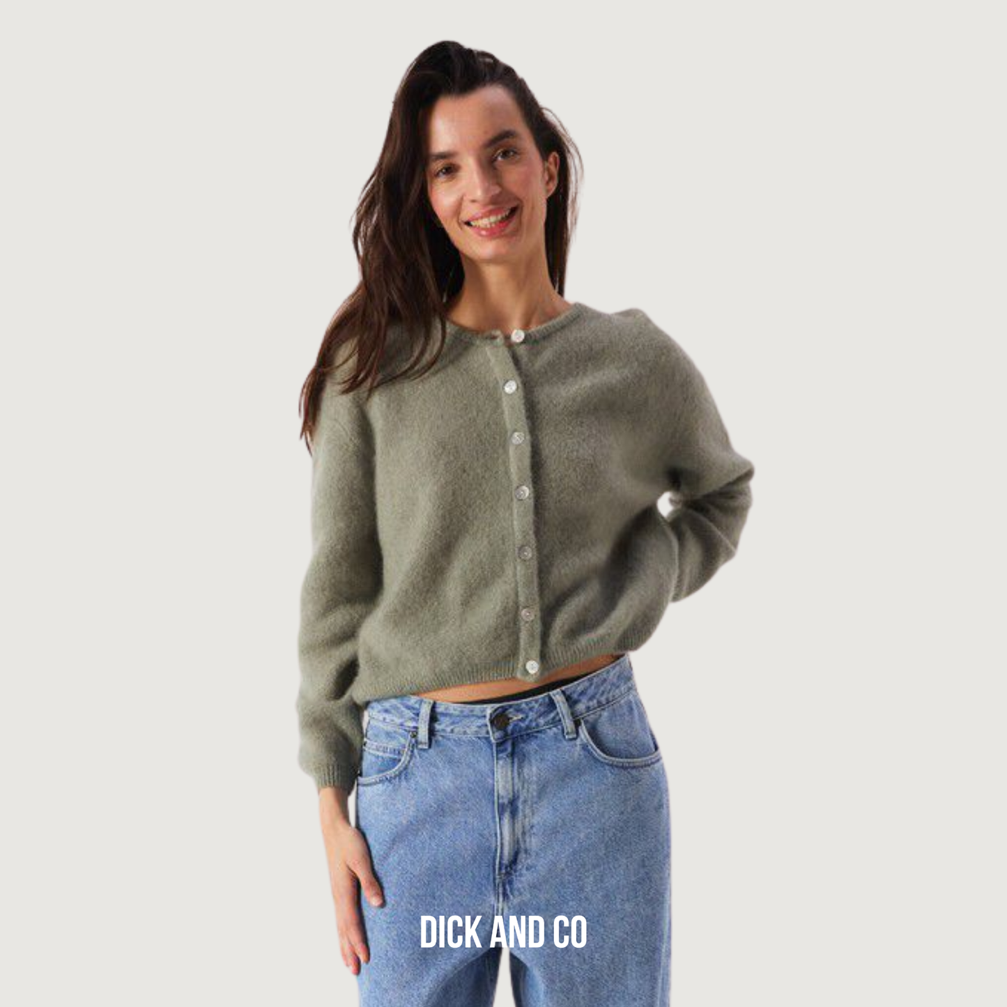 AMERICAN VINTAGE Vitow vest in de kleur groen (khaki multi gevlekt)