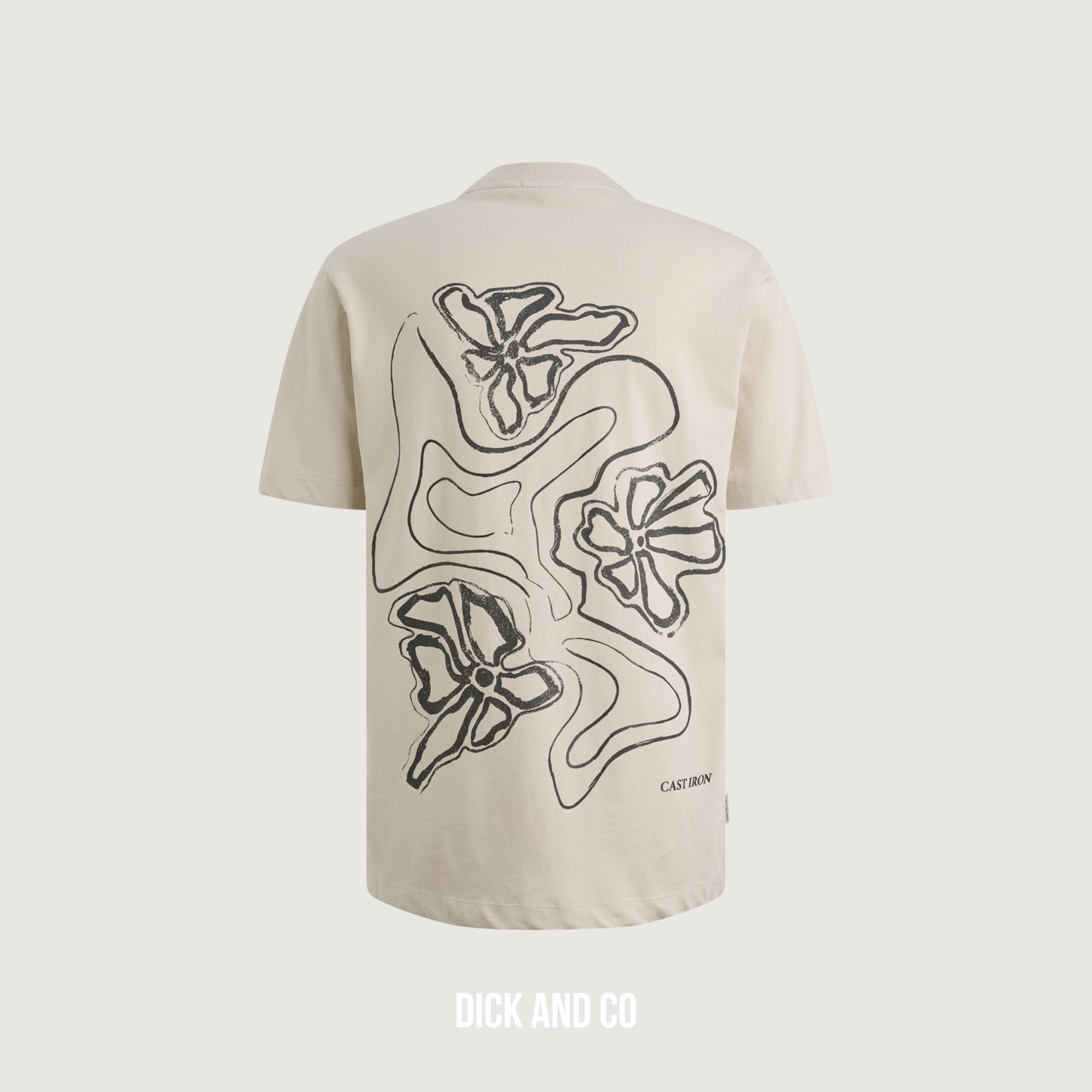 T-shirt van jersey met artwork