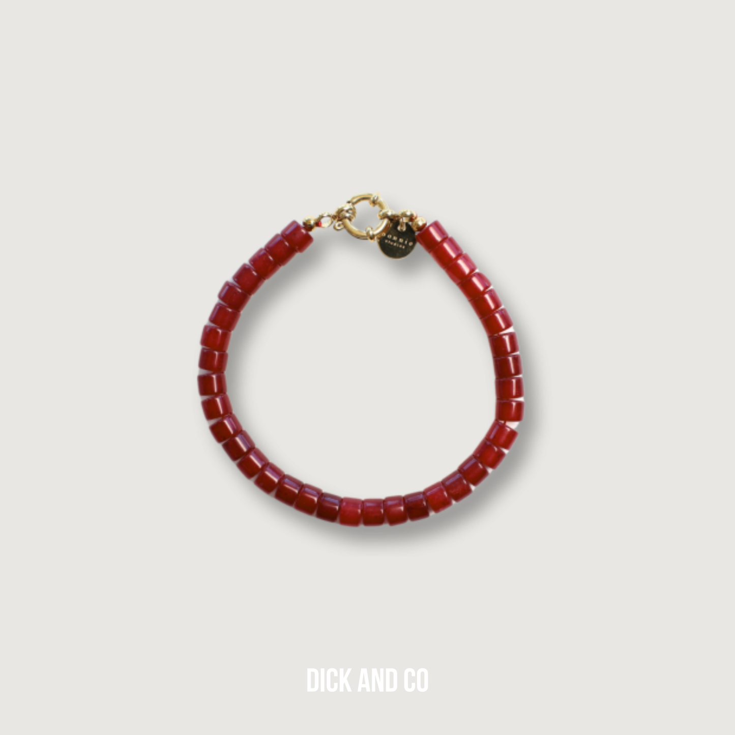 Moos Burgundy Bracelet