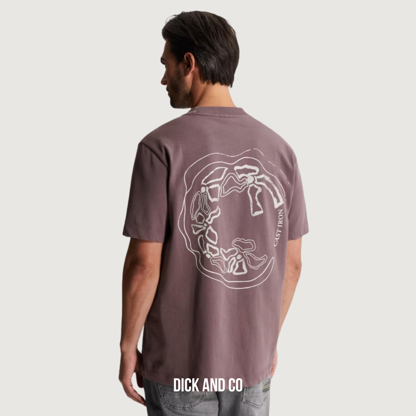 T-shirt van jersey met artwork