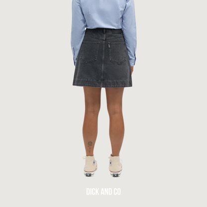 Luke Black Denim Riva Skirt