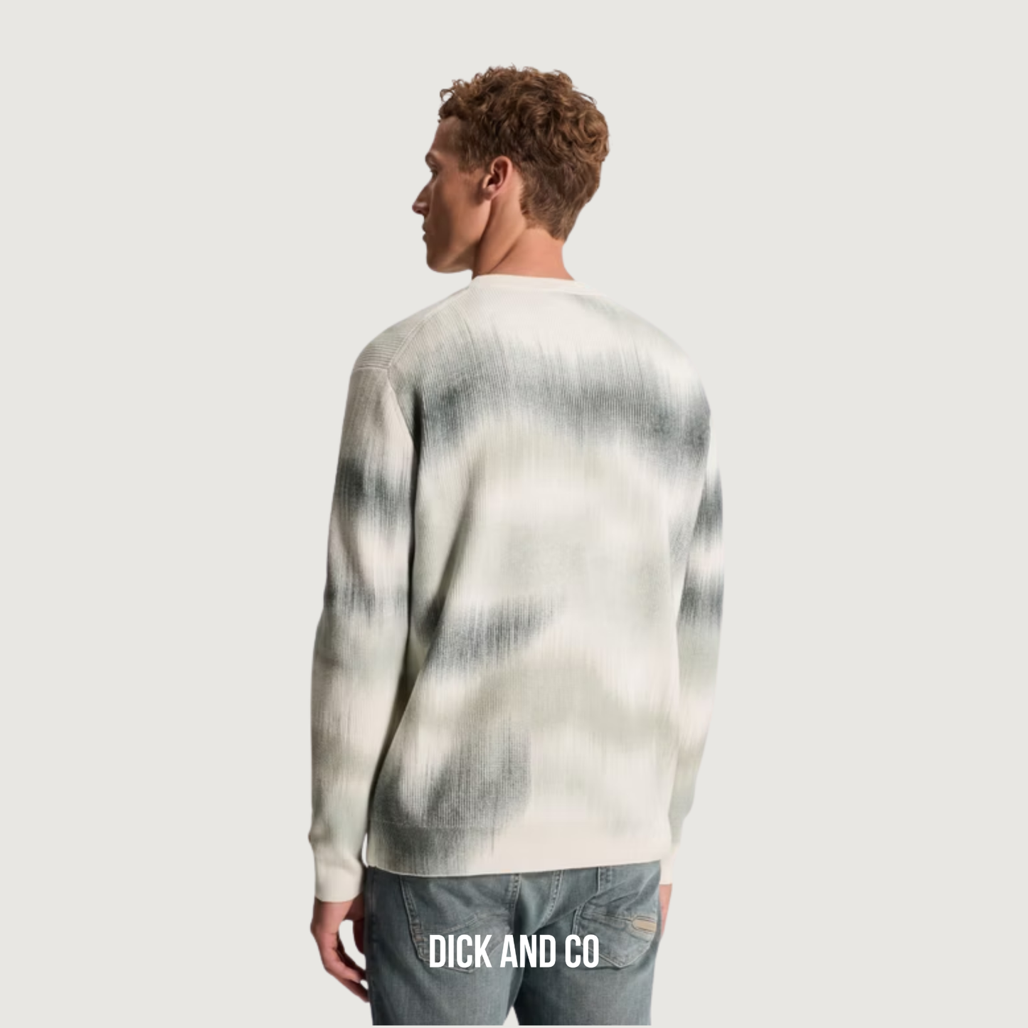 Trui met allover print