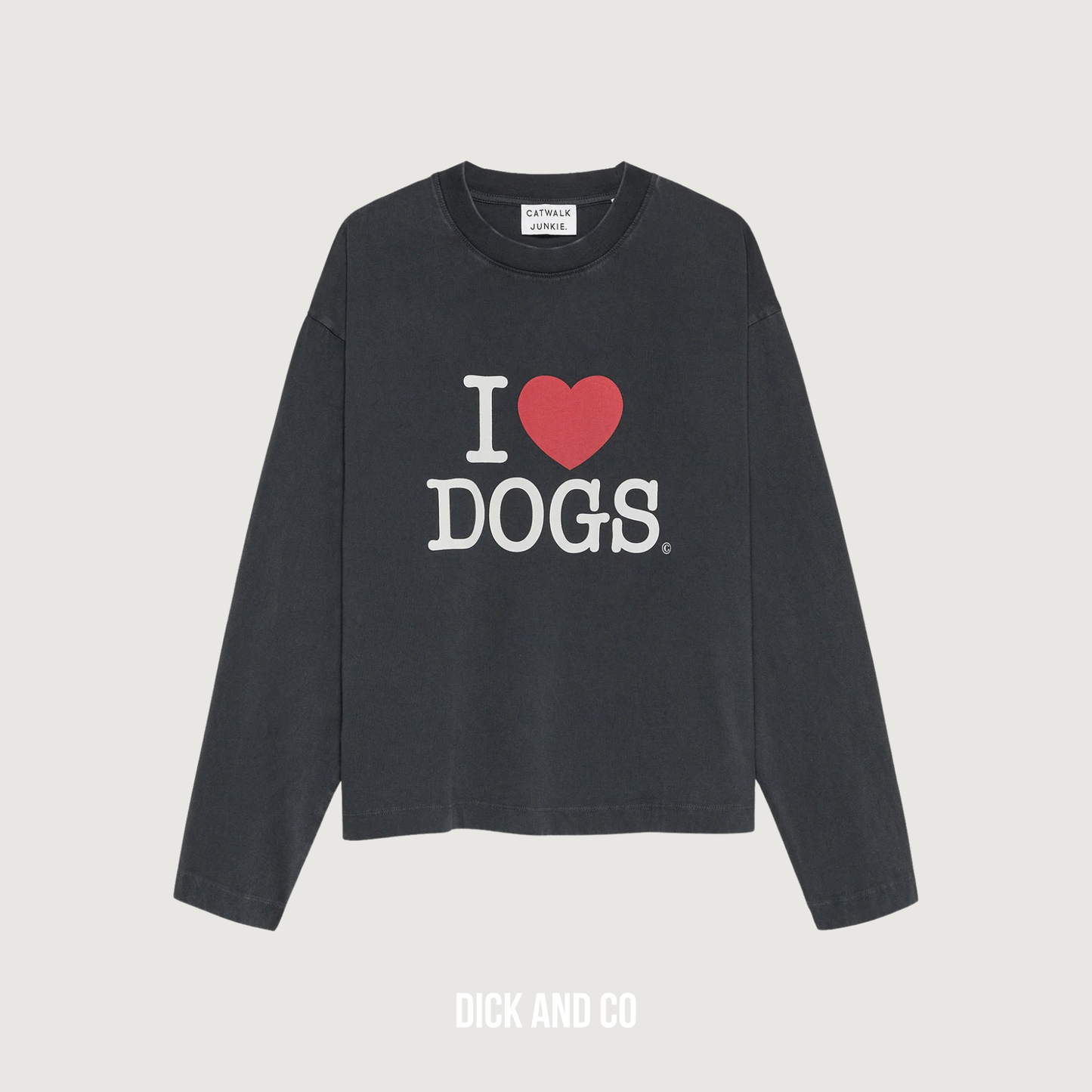 Graphic dog long sleeve
