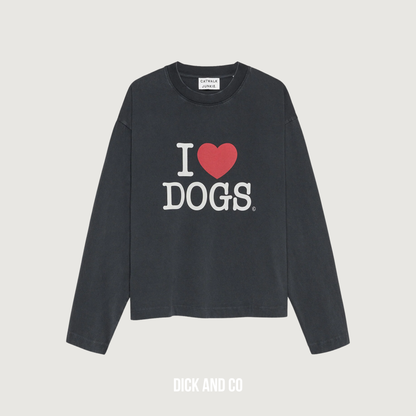 Graphic dog long sleeve