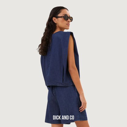 Ginza denim top