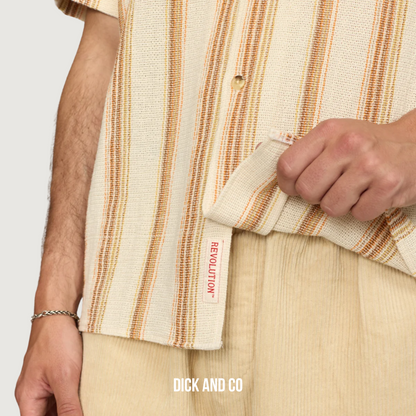Short Sleeved Cuban Shirt (3163)