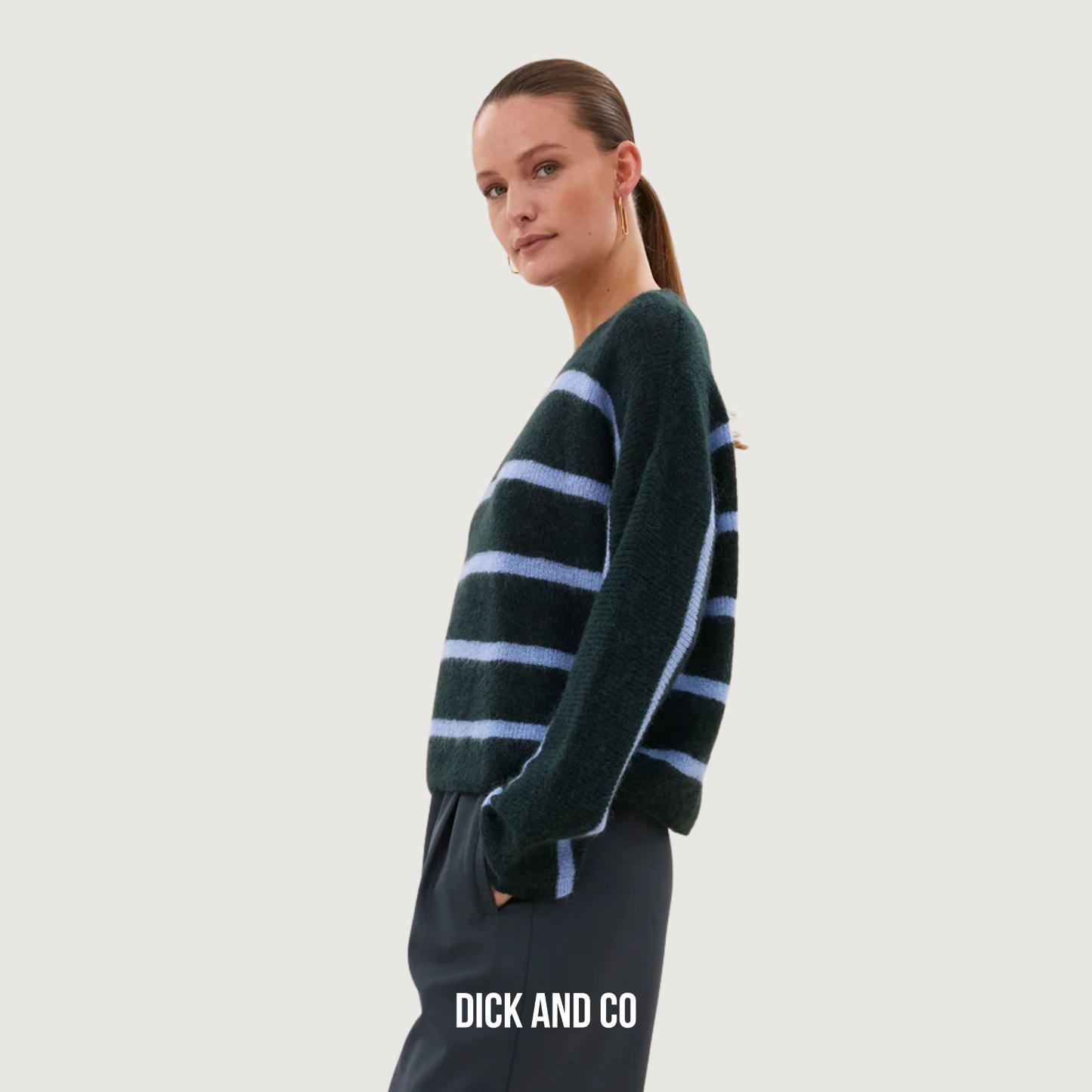 Vide Stripe Pullover