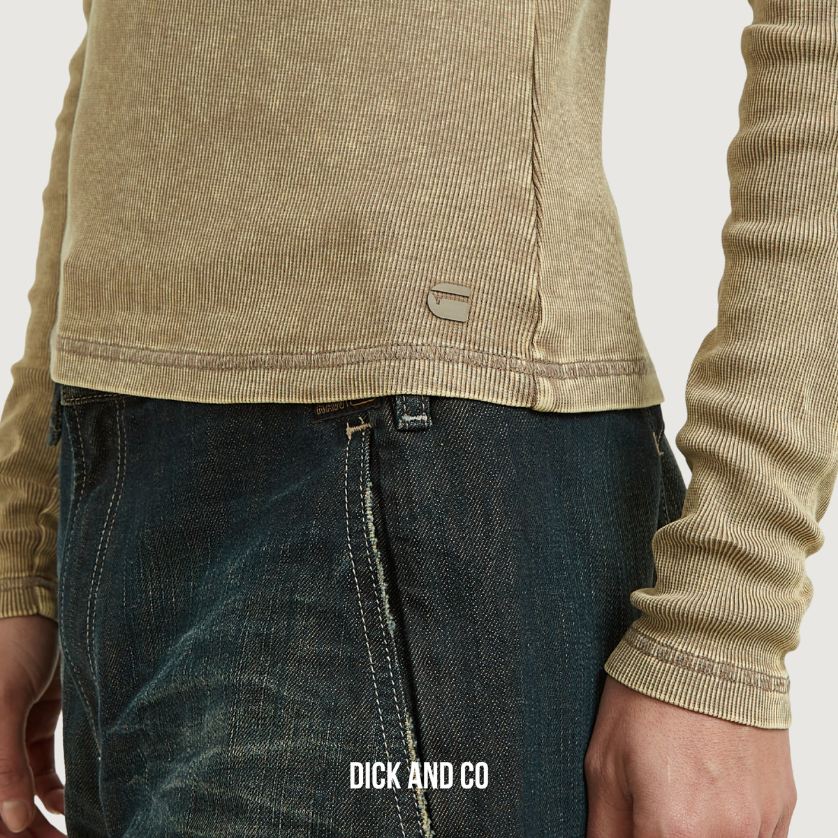 Vintage Slim Henley
