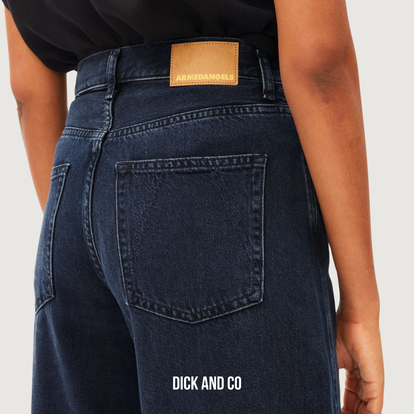 Baarly Hoge Taille Barrel jeans