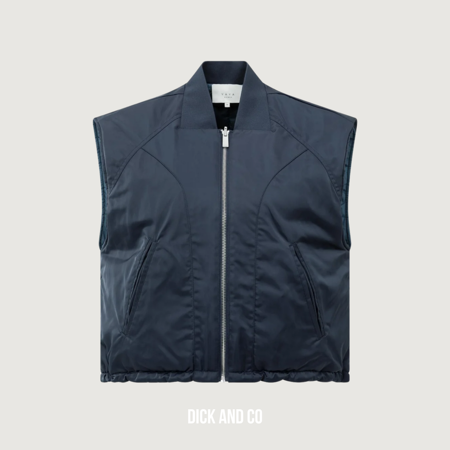 Omkeerbare gewatteerde bodywarmer (02-021005-508)