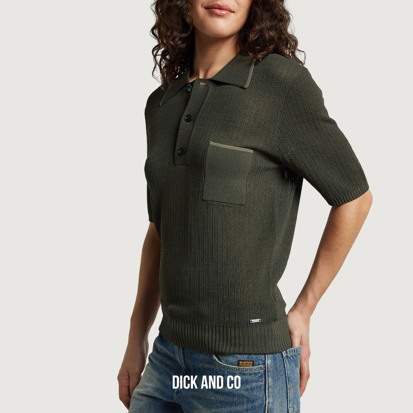 Structure Polo Knit