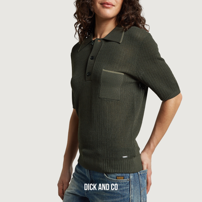 Structure Polo Knit