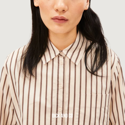 Gestreepte Wijde blouse