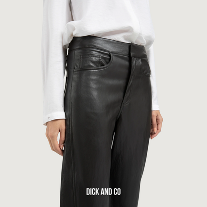 Faux leather broek (01-309221-509)