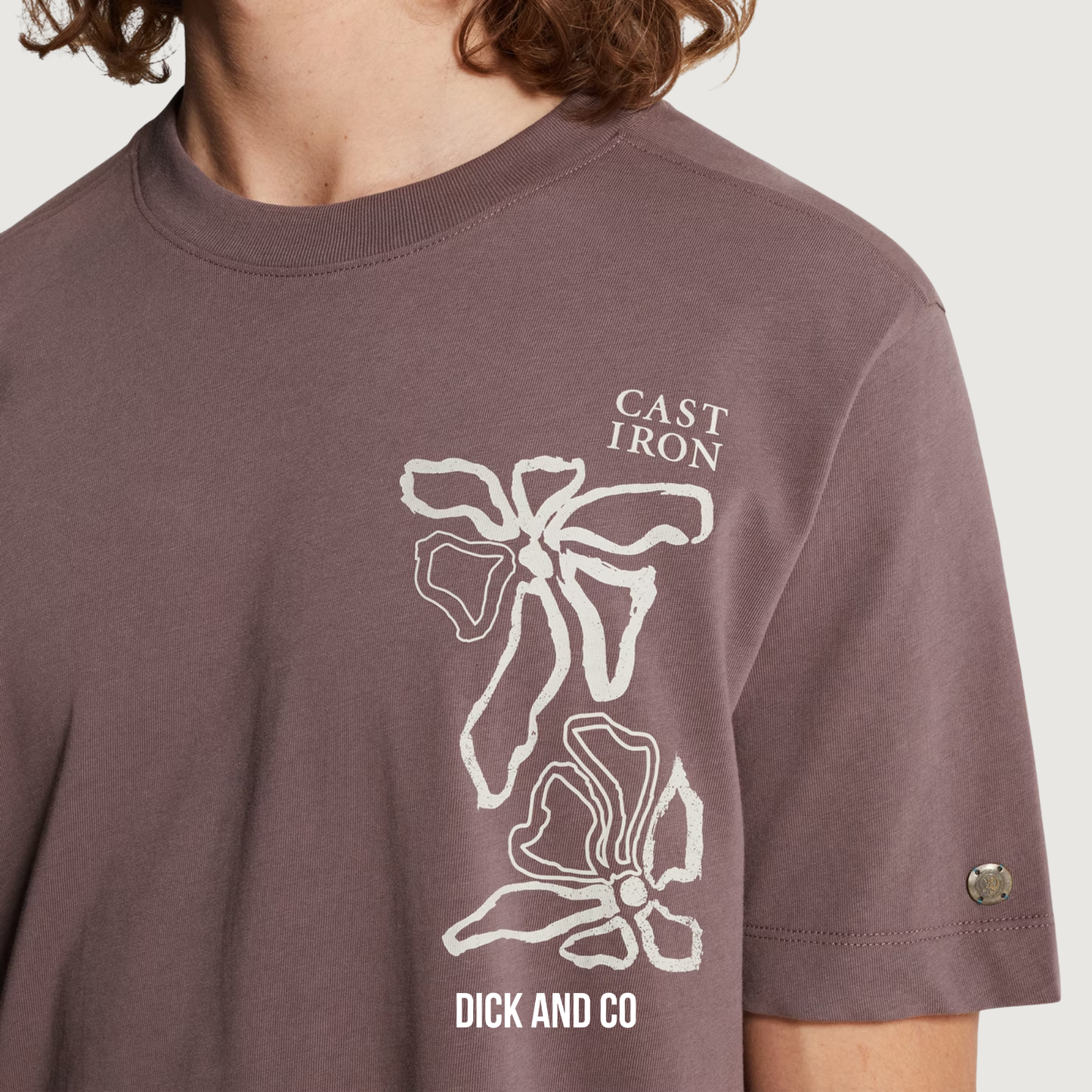 T-shirt van jersey met artwork