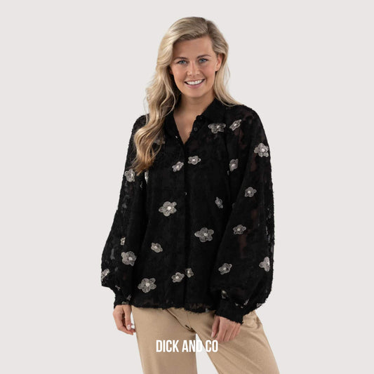 Tatum Blouse Flower