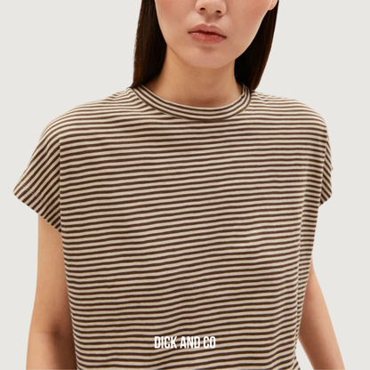 Gestreept Jersey t-shirt