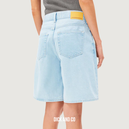 Thalinaa Mid Waist Denim short