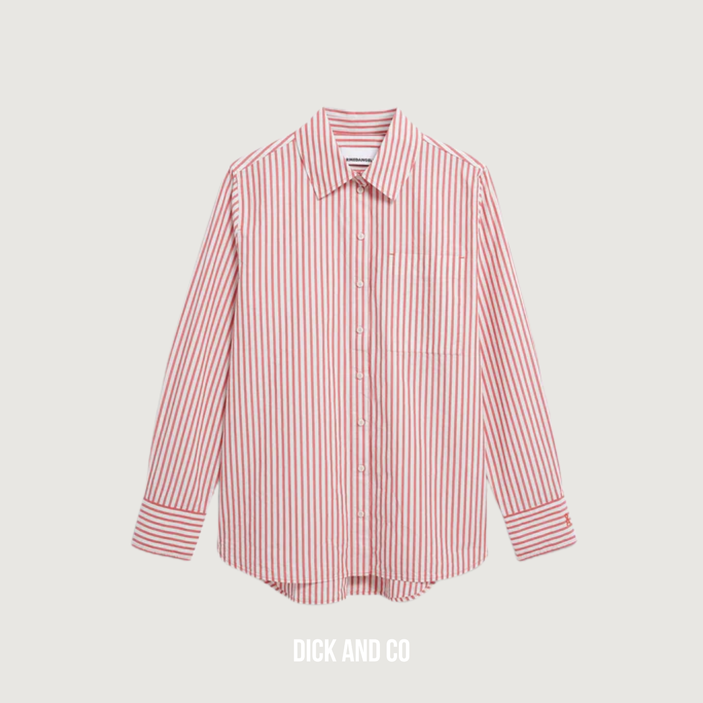 Stripe Loose Shirt Blouse