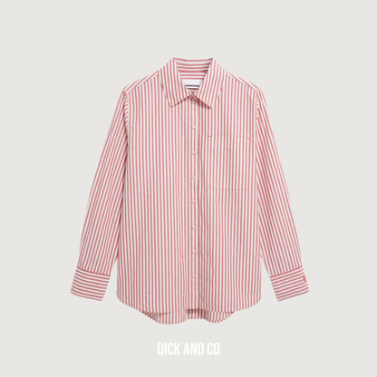 Stripe Loose Shirt Blouse