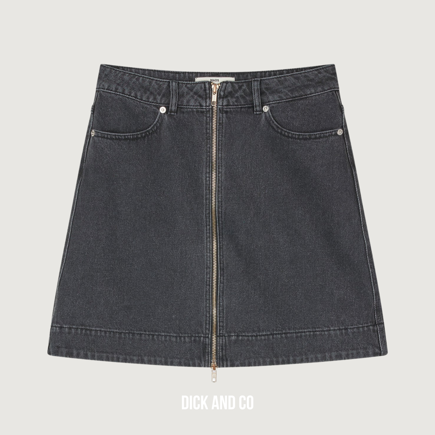 Luke Black Denim Riva Skirt