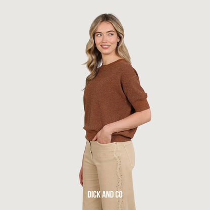 Kinty top Lurex