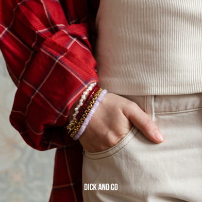 Moos Burgundy Bracelet