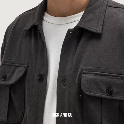 Phil Peached Jersey Overshirt
