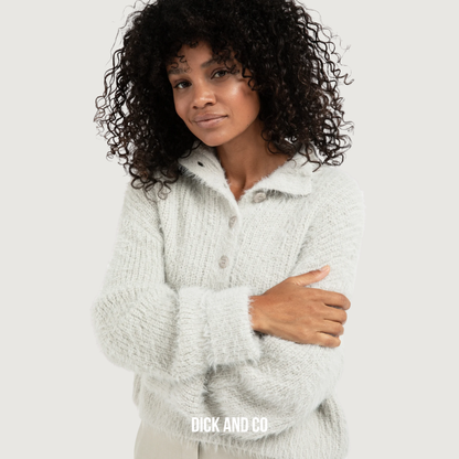 Korte fluffy trui (01-000527-511)