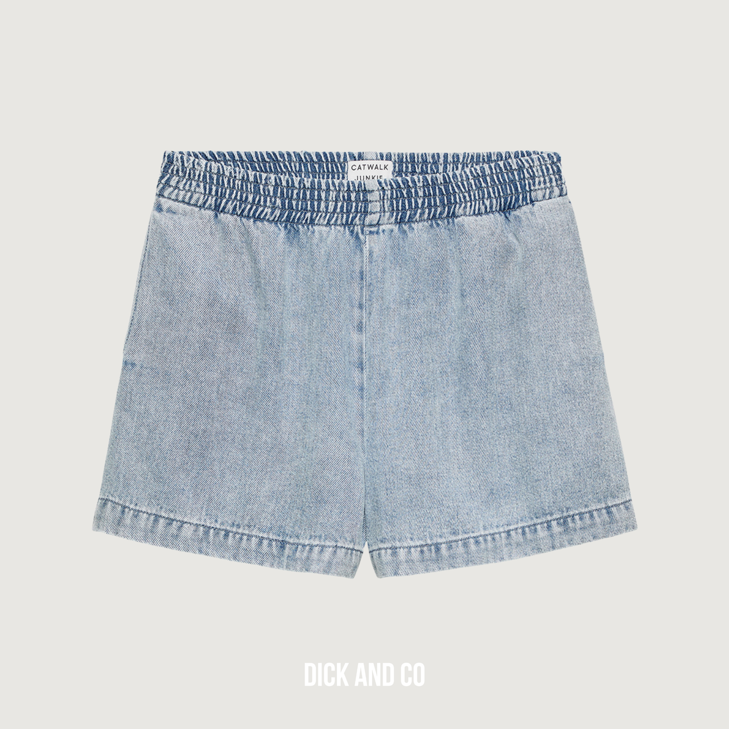 Pull on denim short