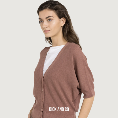 Vest met korte mouwen