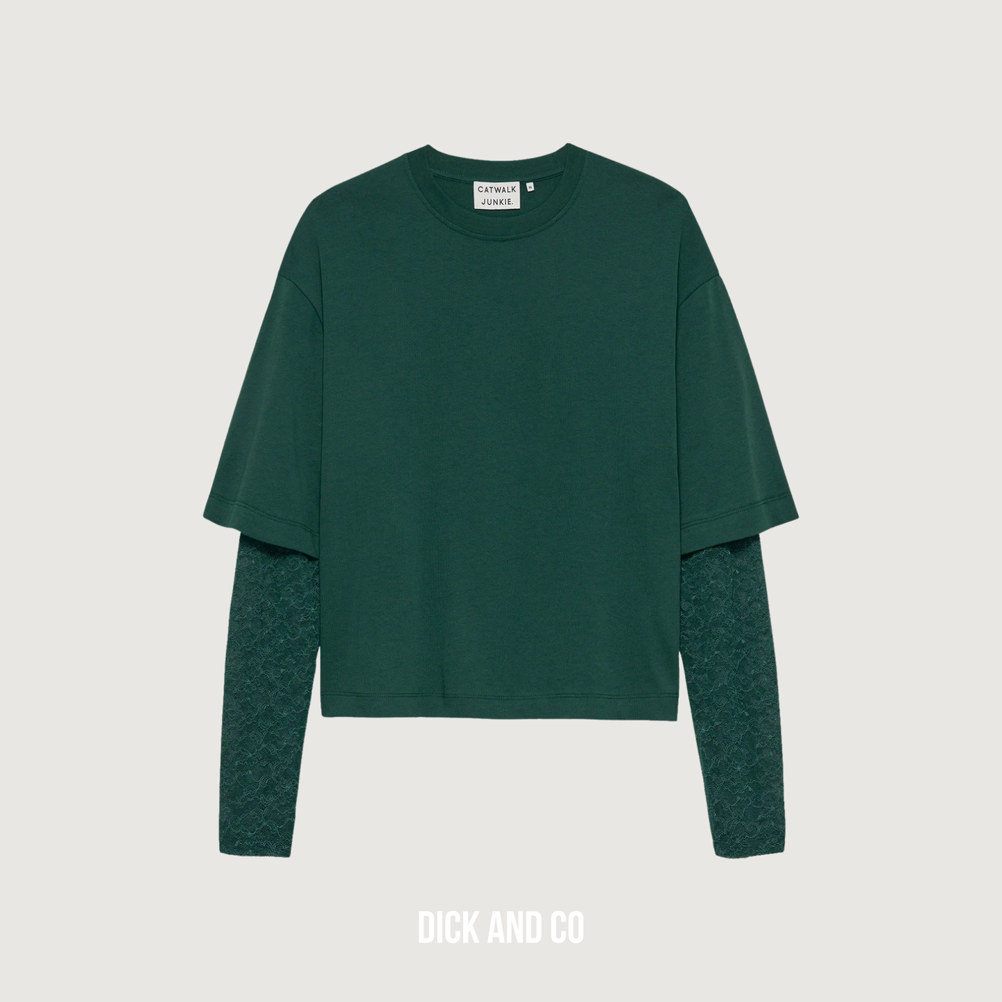 T-shirt met lange kanten mouw