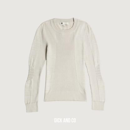 3D Biker Knit Slim R Knit Wmn