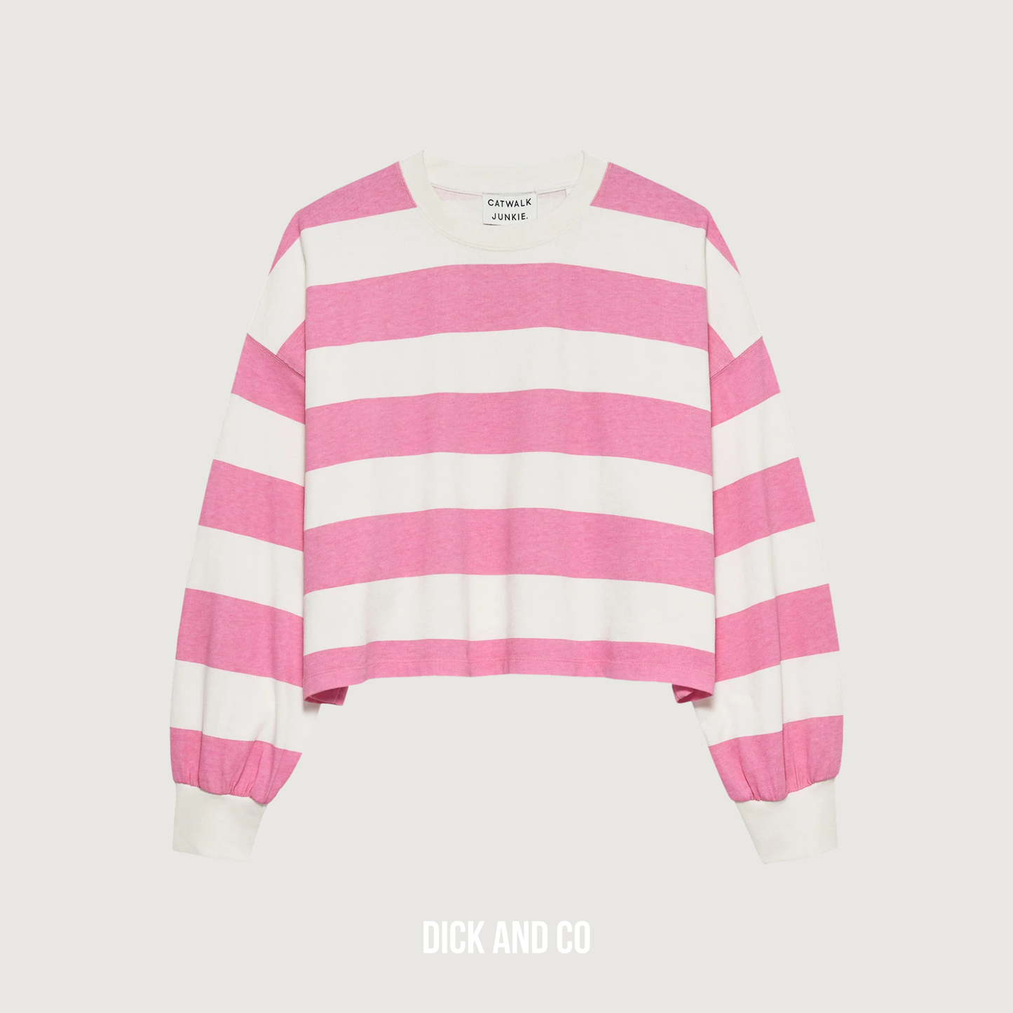 Oversized gestreepte long sleeve