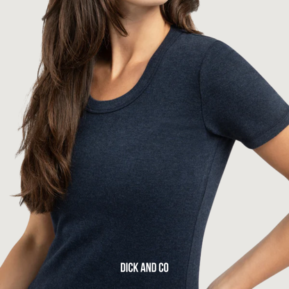 T-shirt met ronde hals