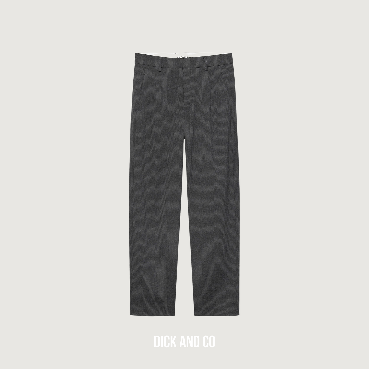 Pinstripe tapered broek (2504023008)