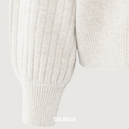 Trui met ribgebreide mouwen (01-000410-509)