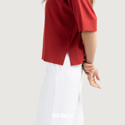 Oversized fijngebreid T-shirt (01-000454-507)