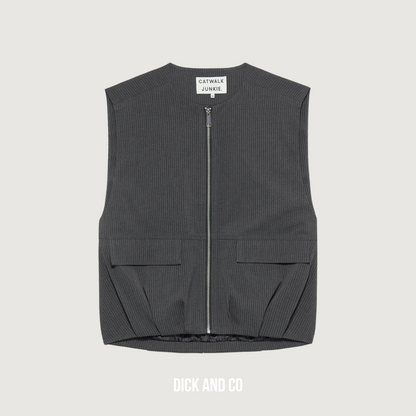 Pinstripe bodywarmer (2504022402)