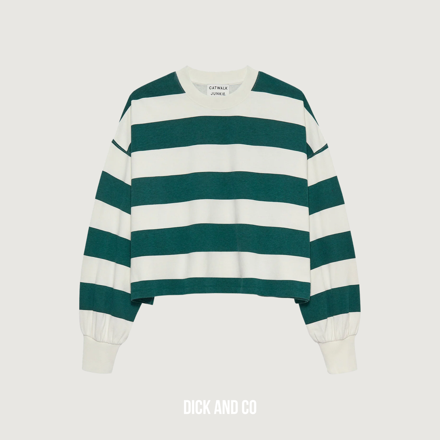 Oversized gestreepte long sleeve