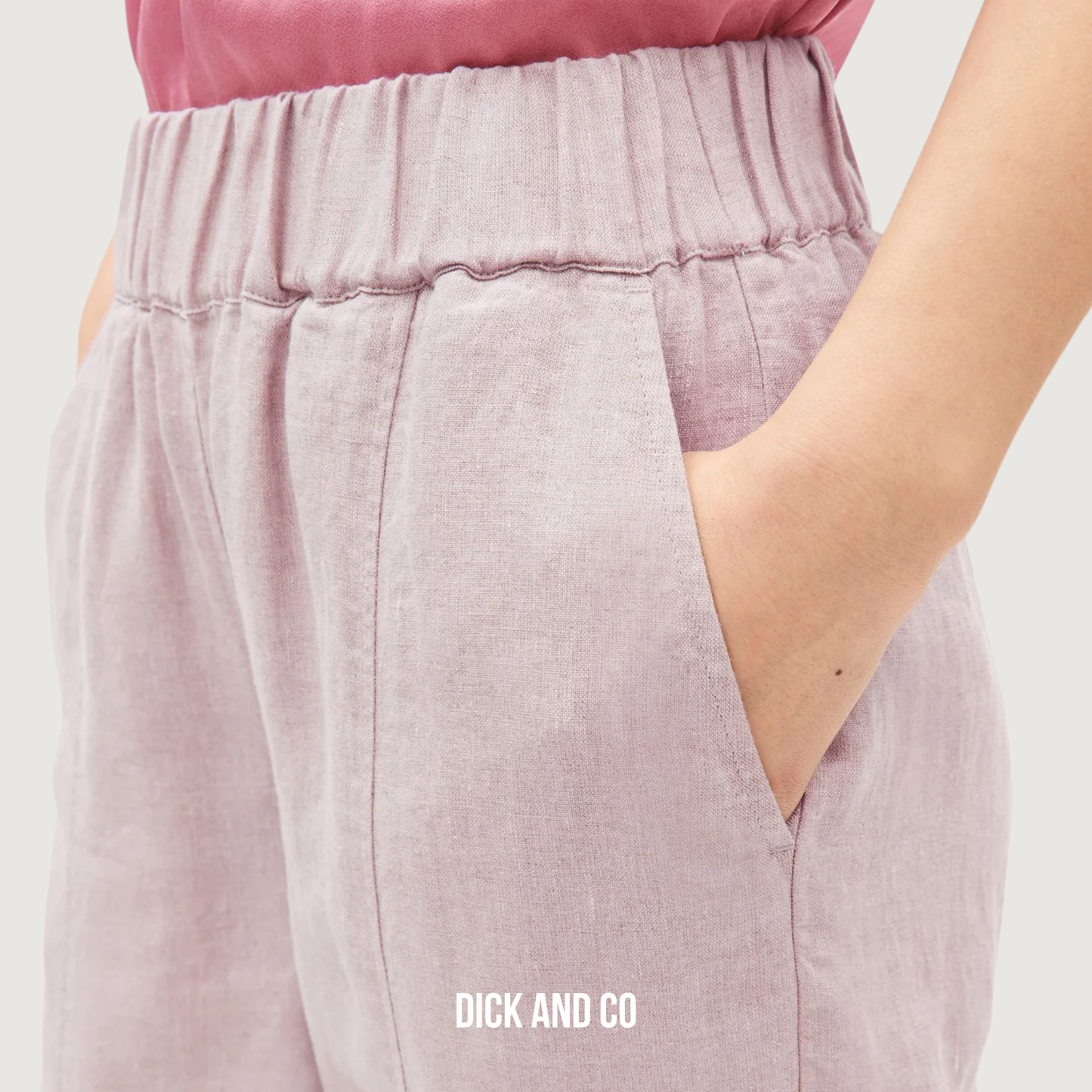 Linnen Pull-On Barrel broek