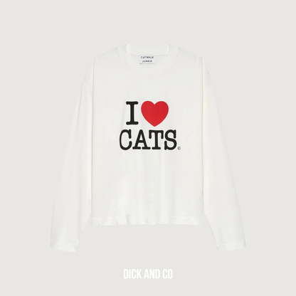 Graphic cat long sleeve