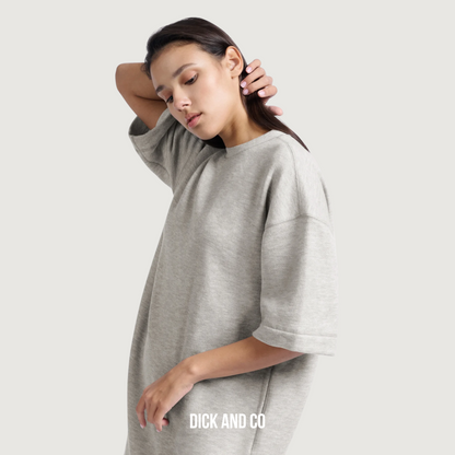 Jurk van sweatstof (01-609174-504)