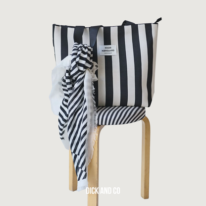 Knit Stripe Tote Bag