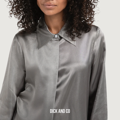 Satijnen blouse (01-701326-510)