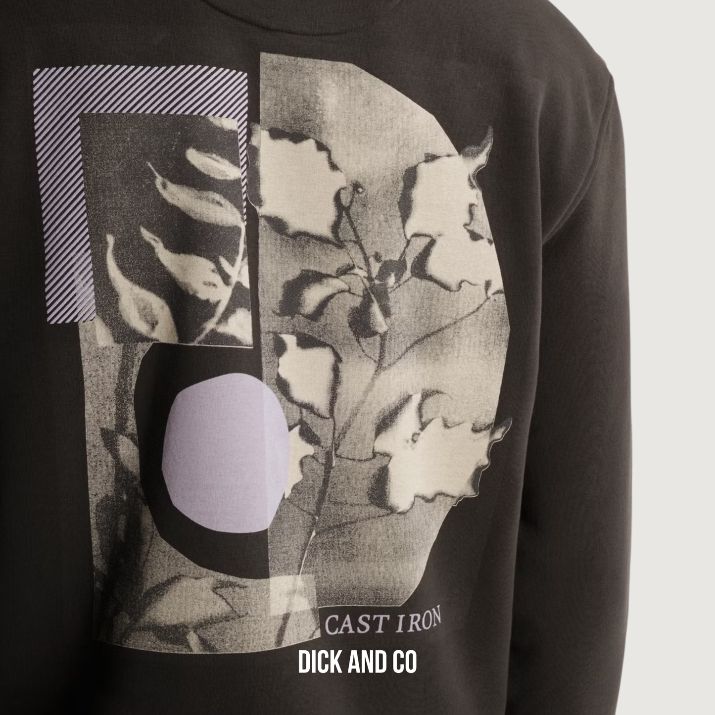 Sweatshirt met back artwork