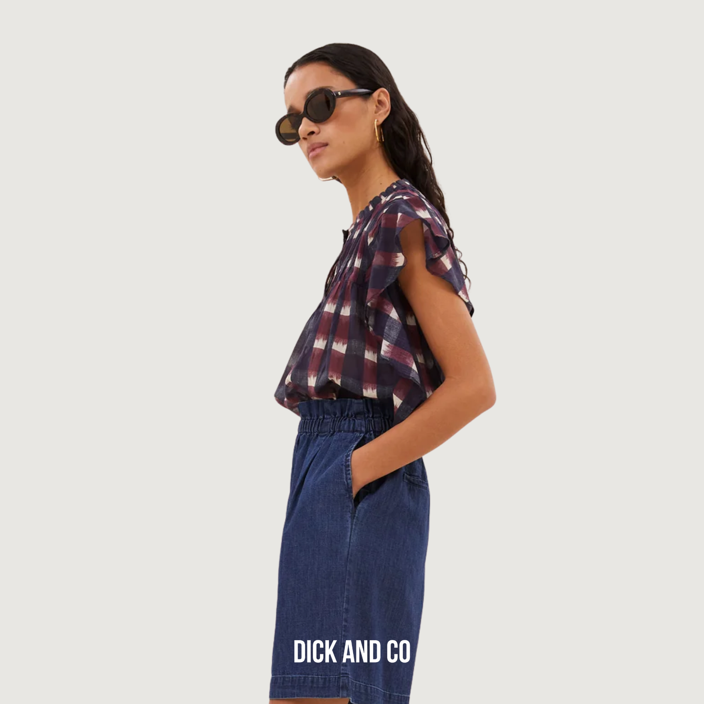 Danee ikat blouse