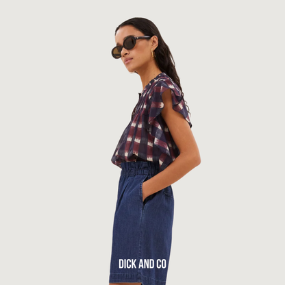 Danee ikat blouse
