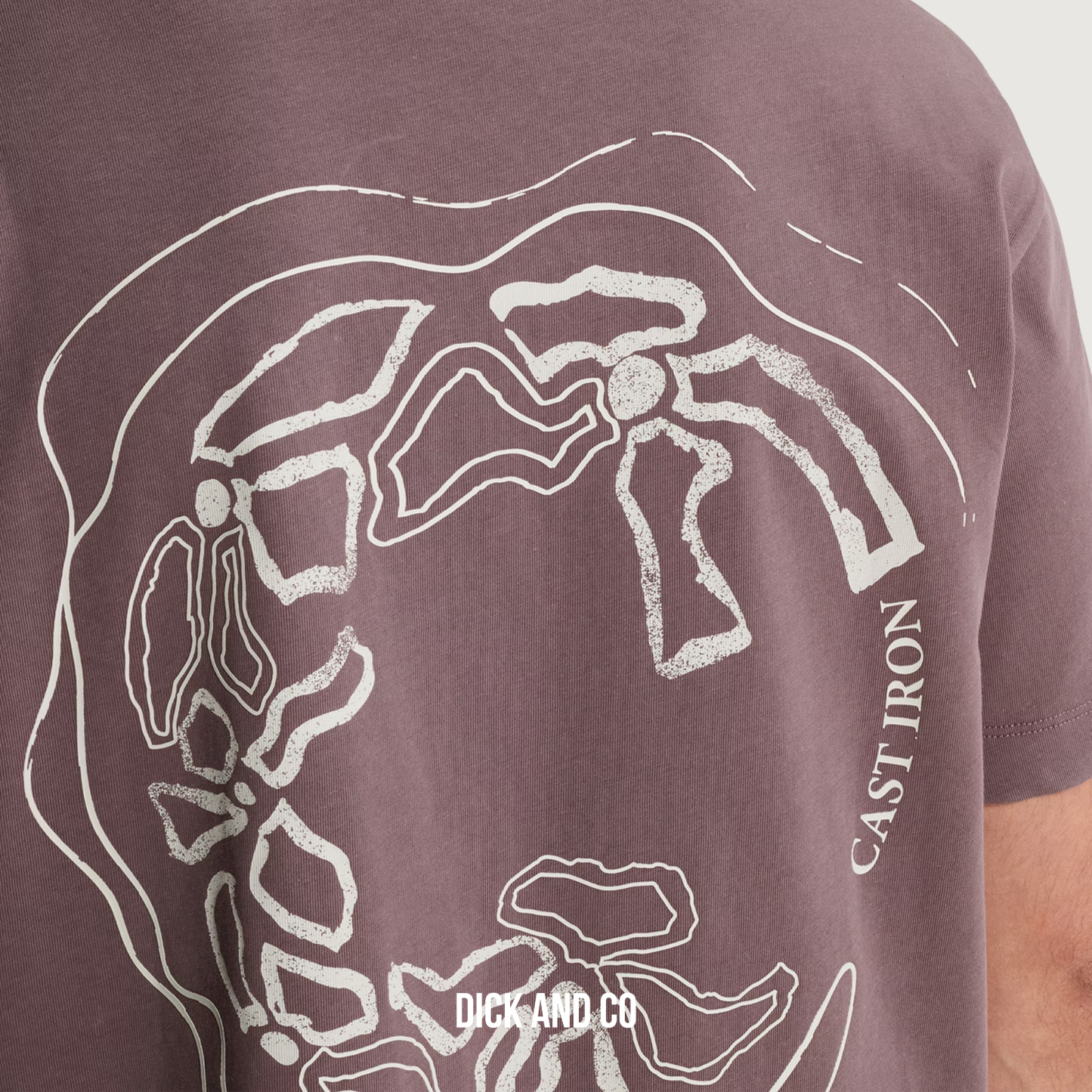 T-shirt van jersey met artwork